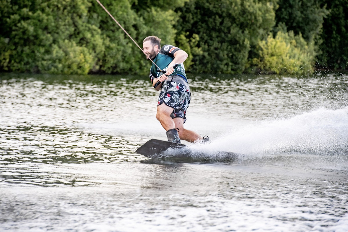Ross Phillips at the 2022 Malibu Boats UK Wakeboard And Wakesurf Nationals Wakeboard UK